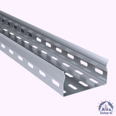 Лоток кабельный перфорированный 500х100 оцинкованный s=1.0 купить в Саратове