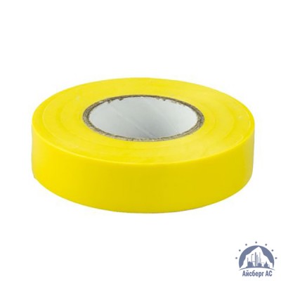 Лента изоляционная ПВХ (Авалон) 15 мм желтая