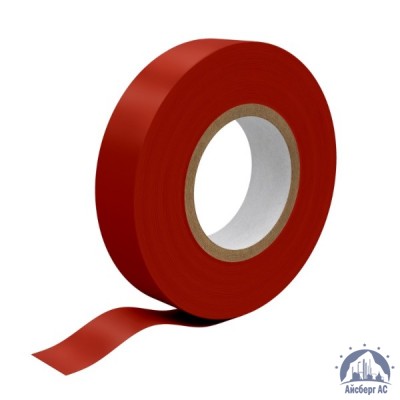 Лента изоляционная ПВХ (Полимерпак) 15 мм красная купить  в Саратове