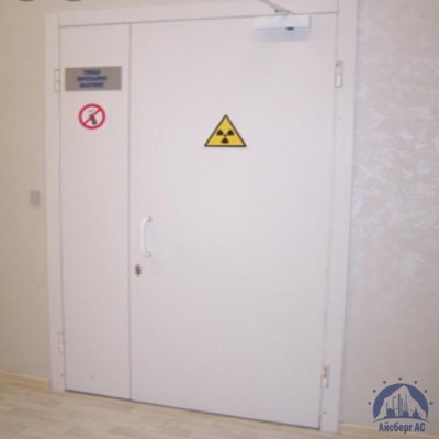 Рентгенозащитная алюминиевая дверь 1070х2080-1 мм купить  в Саратове