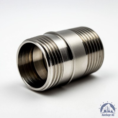 Ниппель переходной нержавеющий DN 32х15 1 1/4"-1/2" 42,4х21,3 мм AISI 316 двойной НР-НР купить в Саратове